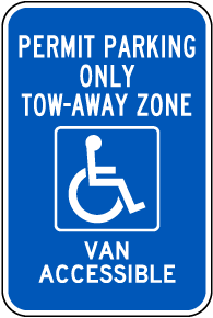 Georgia Accessible Parking Sign