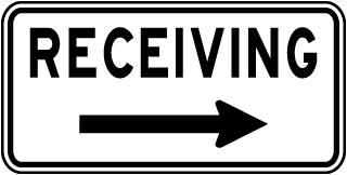 Receiving (Right Arrow) Sign