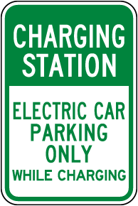 Charging Station Sign