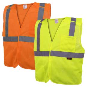 ANSI Class 2 5-Point Breakaway Mesh Safety Vest