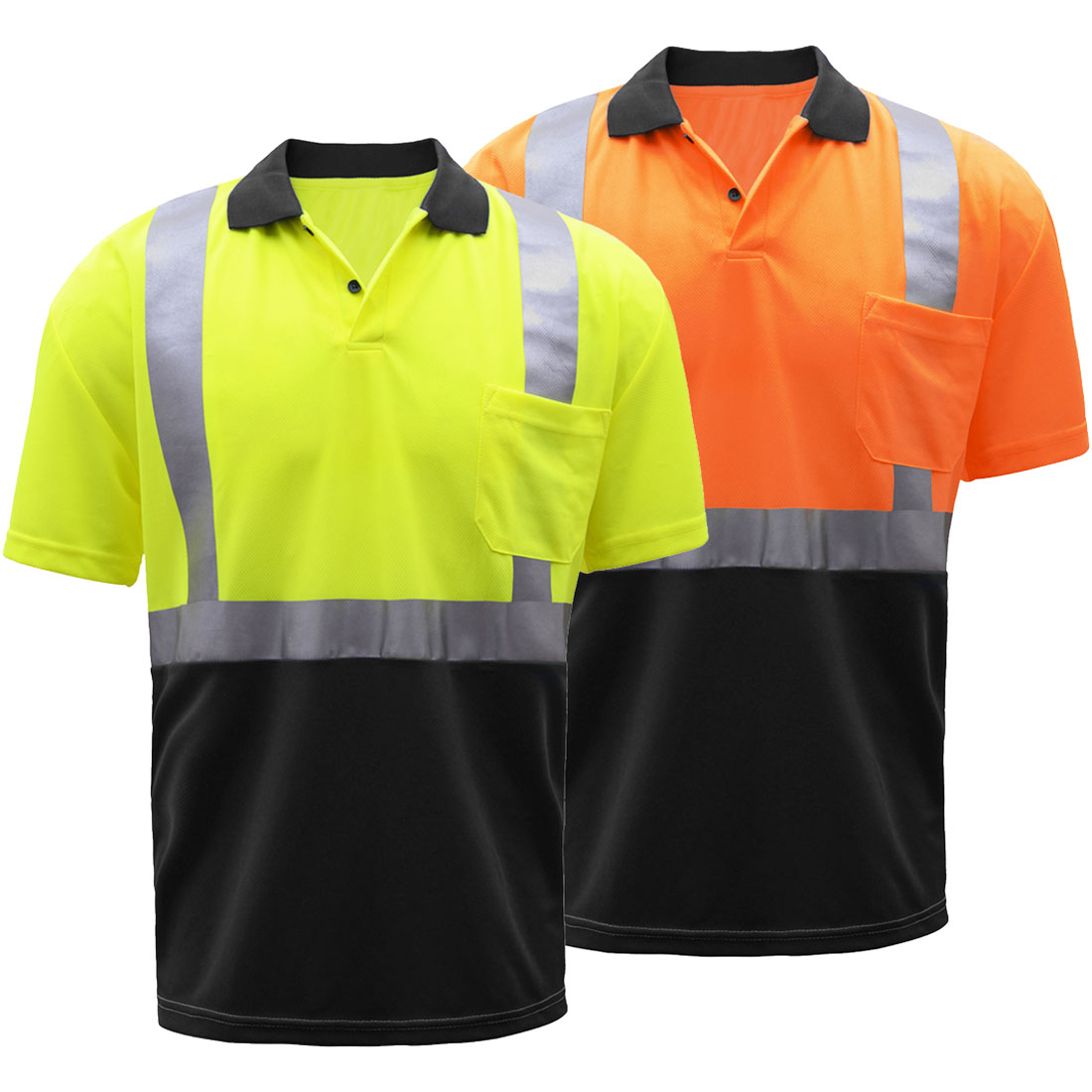 ANSI Class 2 Moisture Wicking Polo Shirt