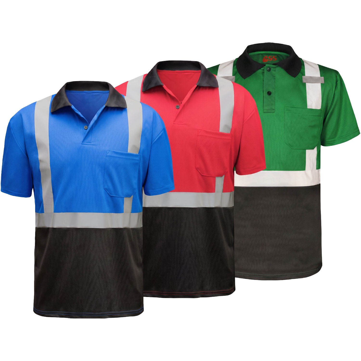 Non-ANSI Short Sleeve Safety Polo Shirt