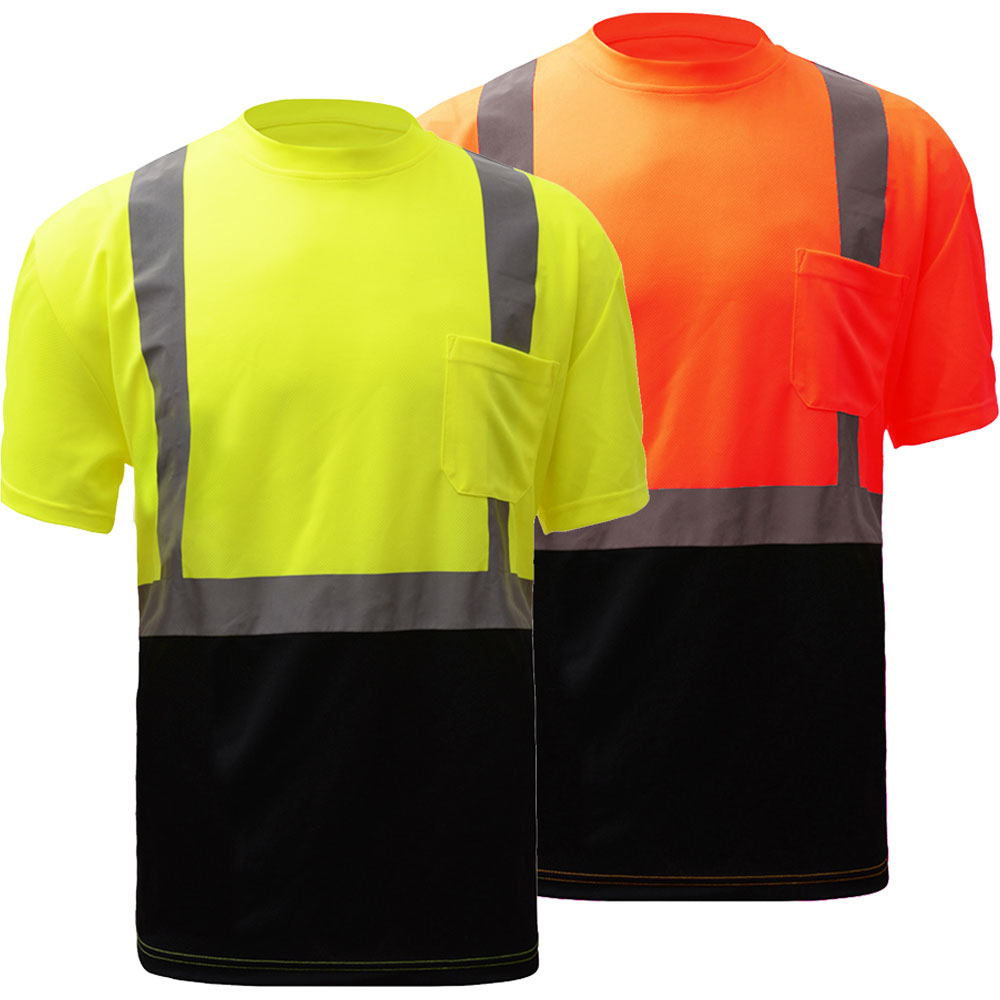 ANSI Class 2 Two Tone Short Sleeve Safety T-Shirt