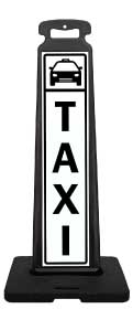 Taxi Vertical Panel Sign