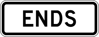 Ends Sign