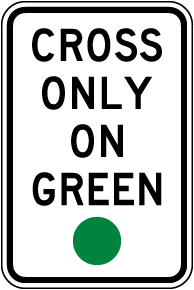  On Green Sign