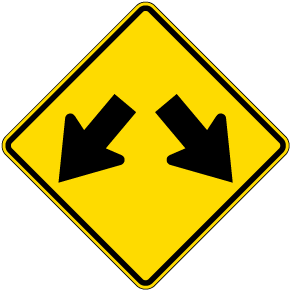 Double Arrow Sign
