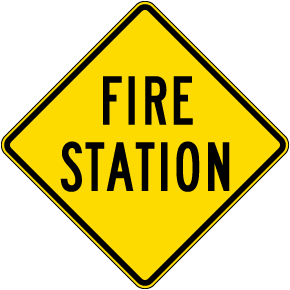 Fire Station Sign