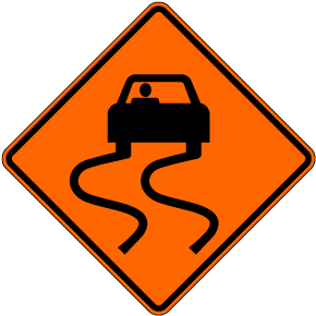 Slippery When Wet Sign