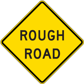Rough Road Sign
