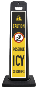 Possible Icy Conditions Vertical Panel