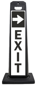 Exit Vertical Panel