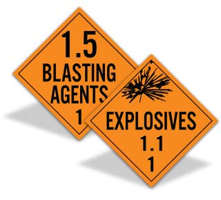 Hazard Class 1: Explosives