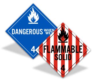 Hazard Class 4: Flammable Solids