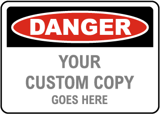 Custom OSHA Sign