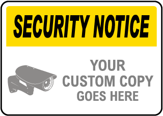 Custom Security Policy Sign