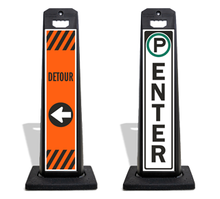 Directional Vertical Panel Signs
