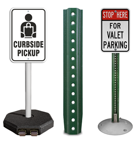 Free Standing Sign Posts