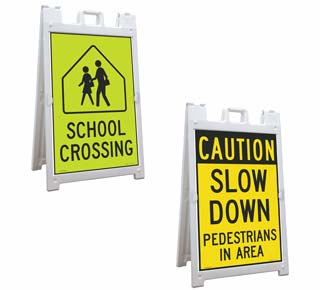Traffic A-Frame Signs