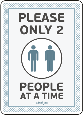 Please Only Two People Sign