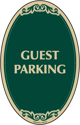 Guest Parking Sign