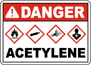 Acetylene Sign