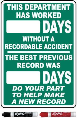 This Department Has Worked Scoreboard