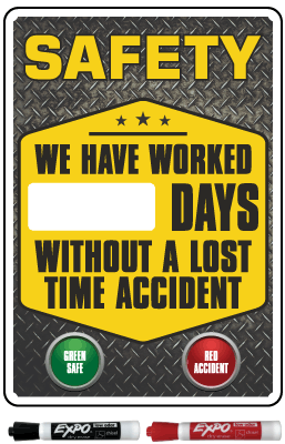 We Have Worked Safety Scoreboard