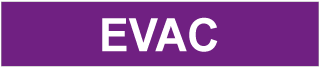 Evac Pipe Label
