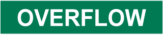 Overflow Pipe Label