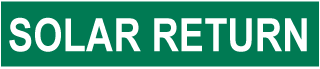 Solar Return Pipe Label