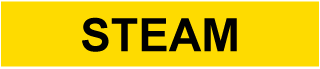 Steam Pipe Label