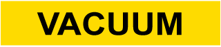 Vacuum Pipe Label