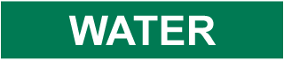 Water Pipe Label
