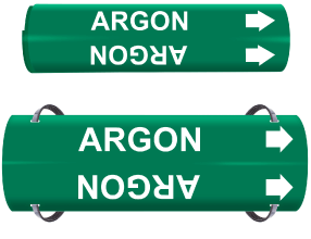 Argon Pipe Marker
