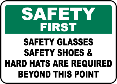 PPE Required Beyond This Sign