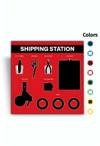 Shipping Station Pack 5S Shadow Board