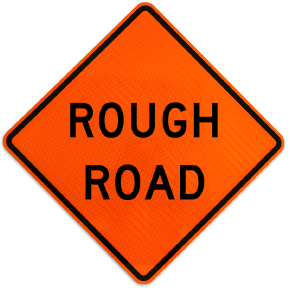 Rough Road Sign