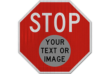 Stop - Octagon Custom Sign