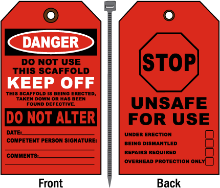 Do Not Use This Scaffold Tag