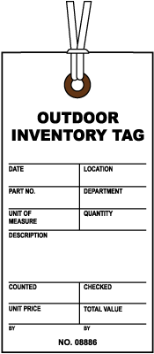 Outdoor Inventory Tag