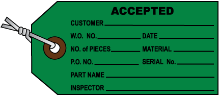 Accepted Inventory Tag