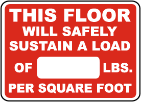 This Floor Will Safety Sustain Sign