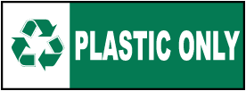 Plastic Only Label
