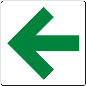 Left / Right Arrow Sign