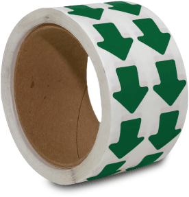 Green Arrow Floor Marking Tape
