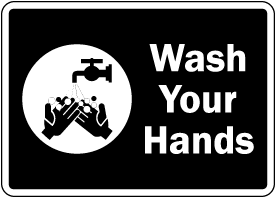 Wash Your Hands Label