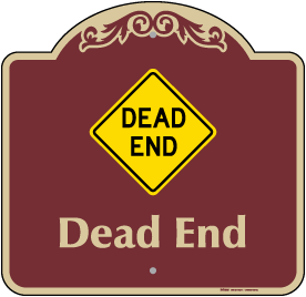 Dead End Sign