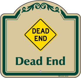 Dead End Sign