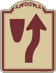 Keep Right Sign